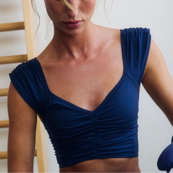 FP Movement by Free People Blue Crop Top - Picture 6 of 9